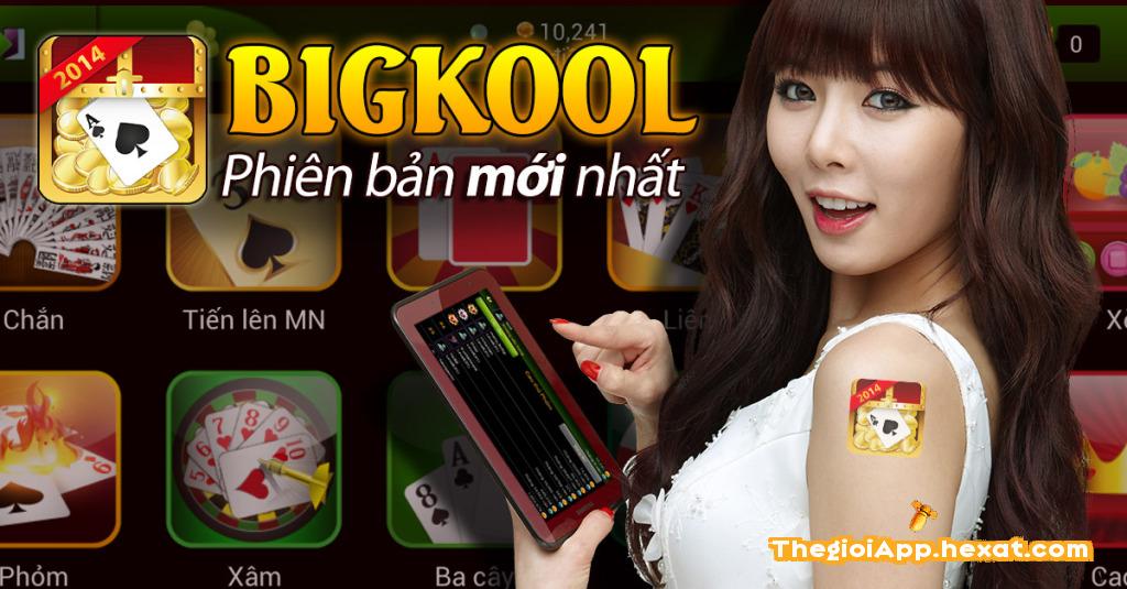 Tải game Bigkool, Game đánh bài Online miễn phí cho Android, iOS