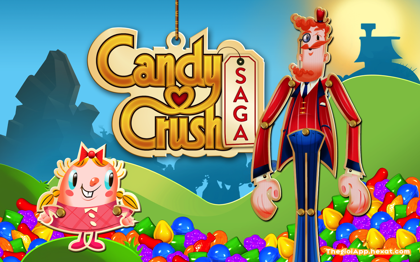 Tải game Candy Crush, Kẹo ngọt 3D miễn phí